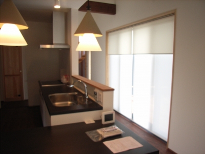 薪ストーブのある部屋